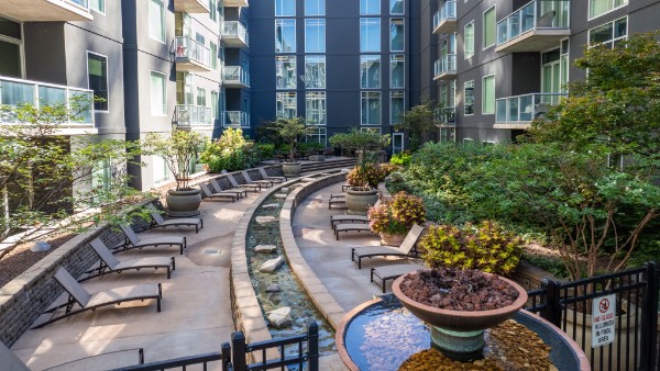 ICON in the Gulch courtyard